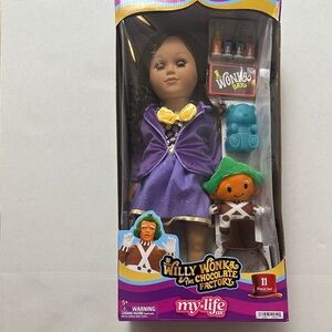 My Life As Willy Wonka Doll Set with Purple Outfit
